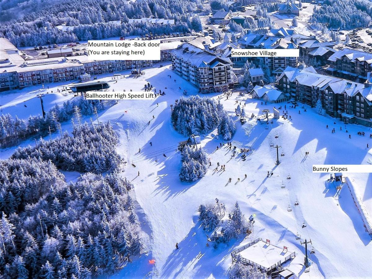 Stroll To Slopes, Village Area, Ski In-Out Mtlodge 210 Snowshoe Exterior photo